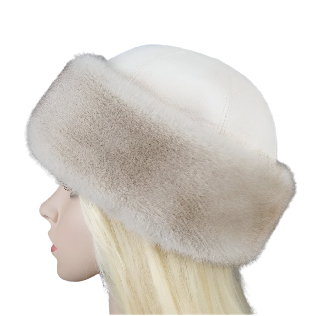 False Mink Fur Warm Luxury Winter Hat