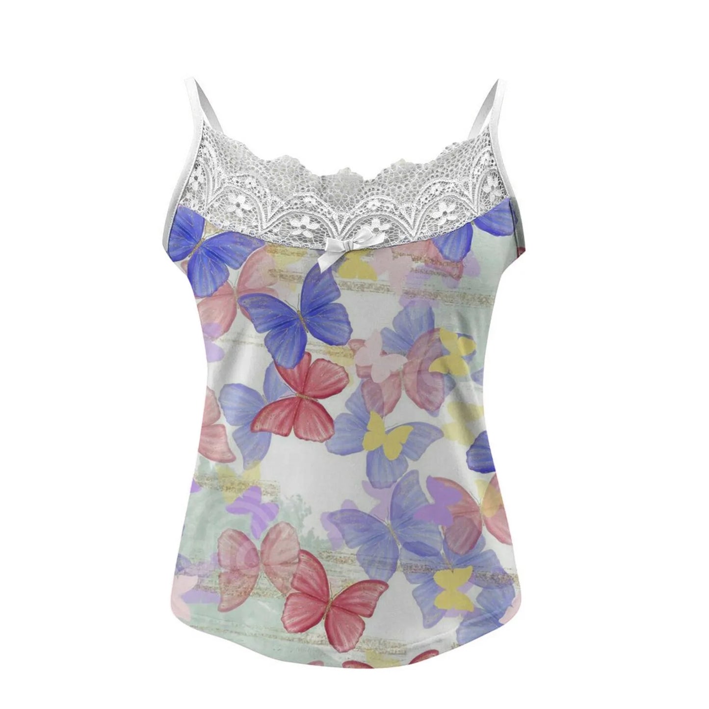 Butterfly Floral Sleepwear Set – Plus Size