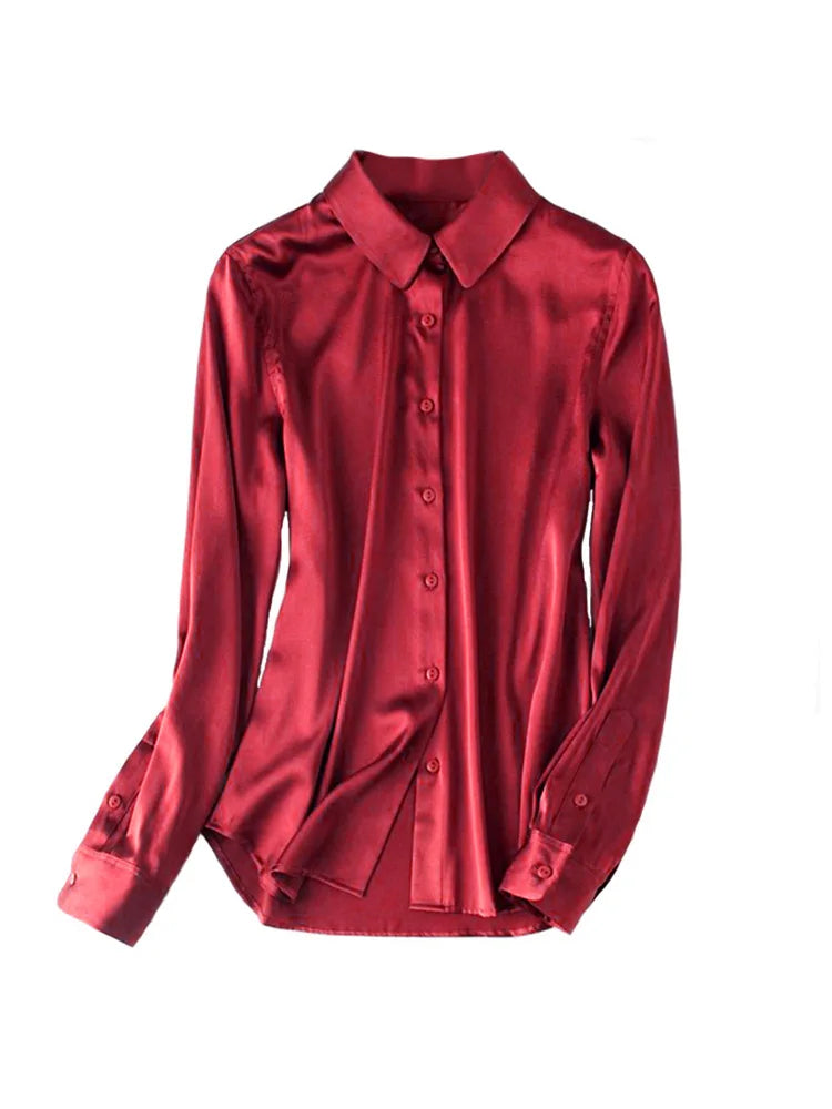 SuyaDream Woman Dress Shirts Woman