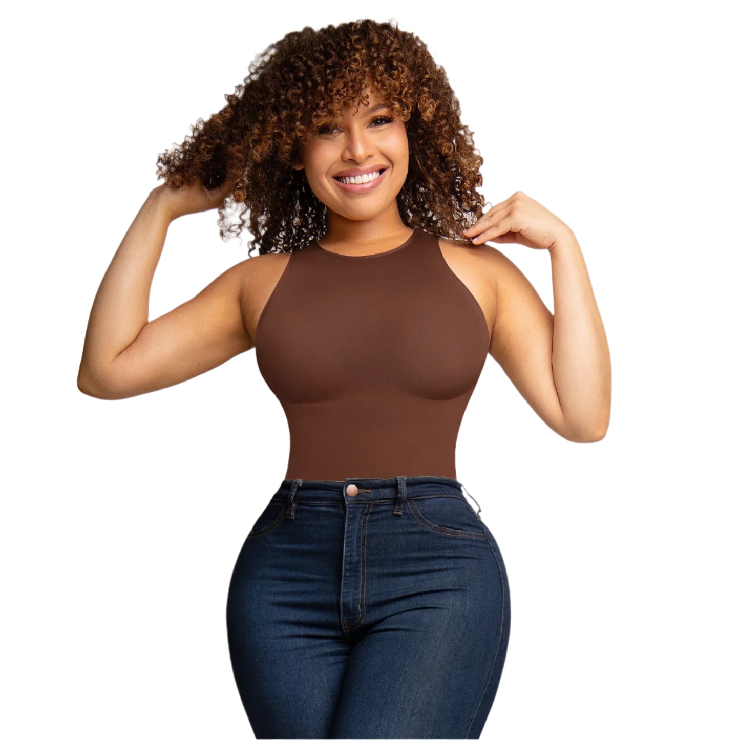 Body-Hugging T-shirt Bodysuit Tops