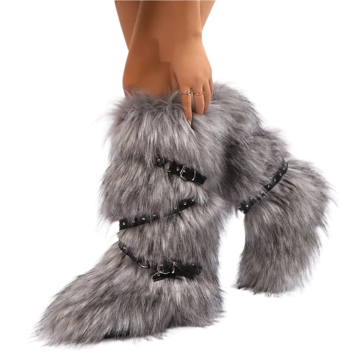 Winter Faux Fur Snow Warm Plush