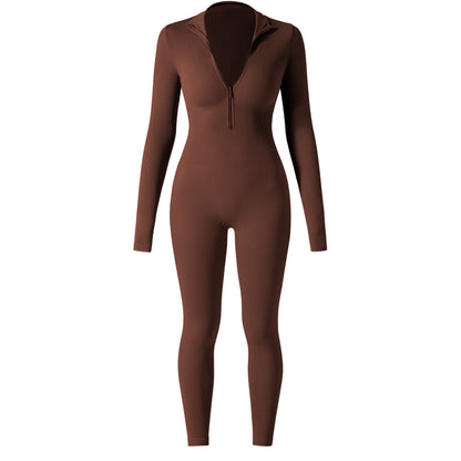 Bodycon Zip Jumpsuit