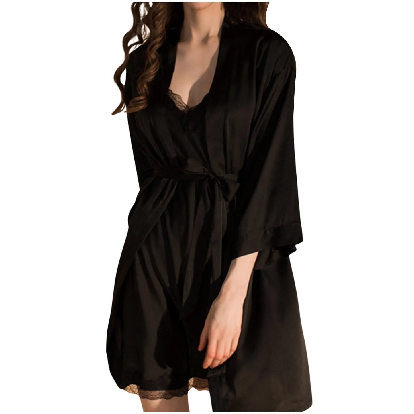 Satin Sexy Dressing Gown