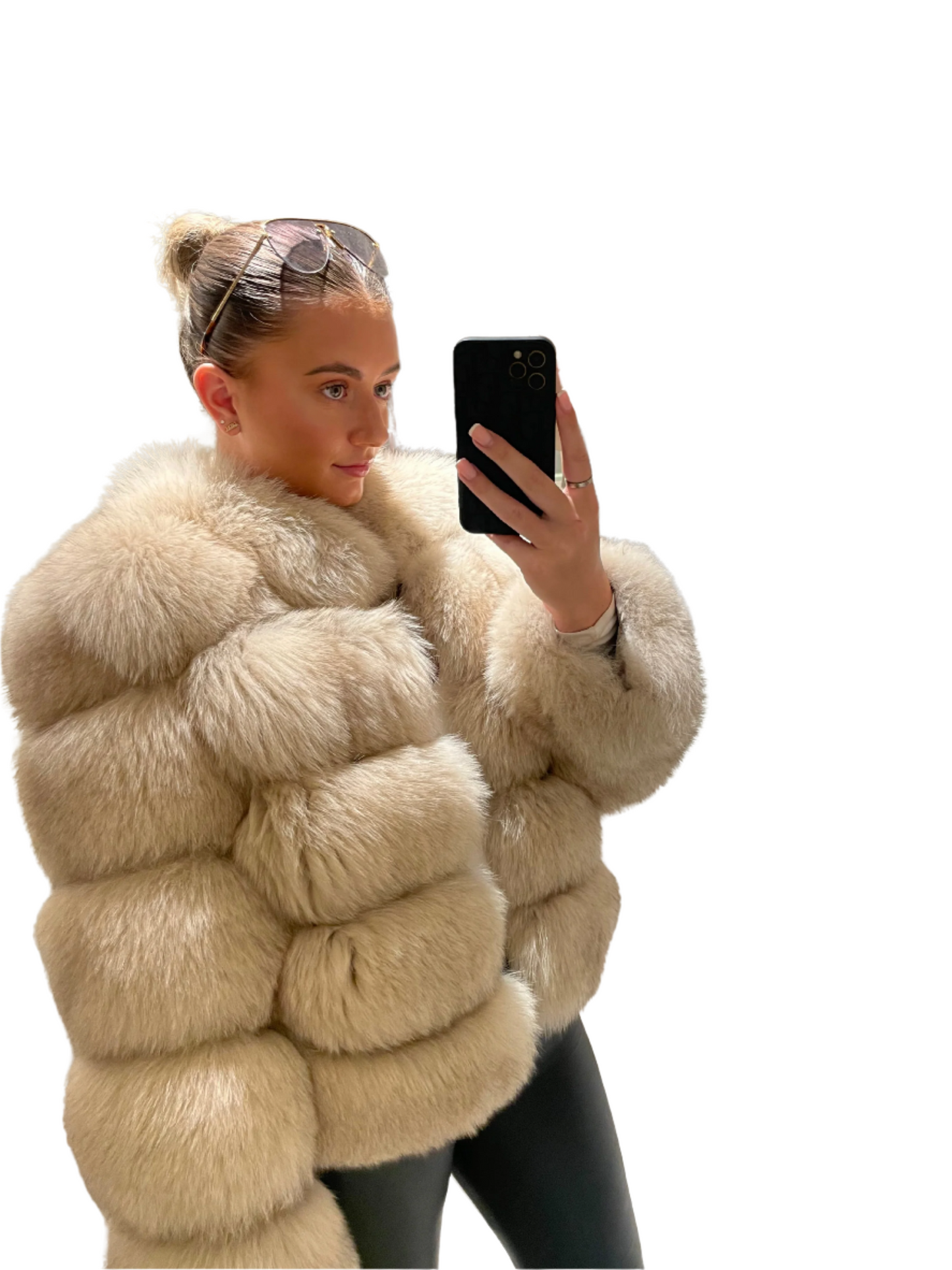 Modern Bubble Mini Coat