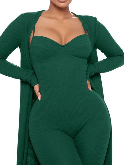 Jumpsuit  Loose Long-Sleeved