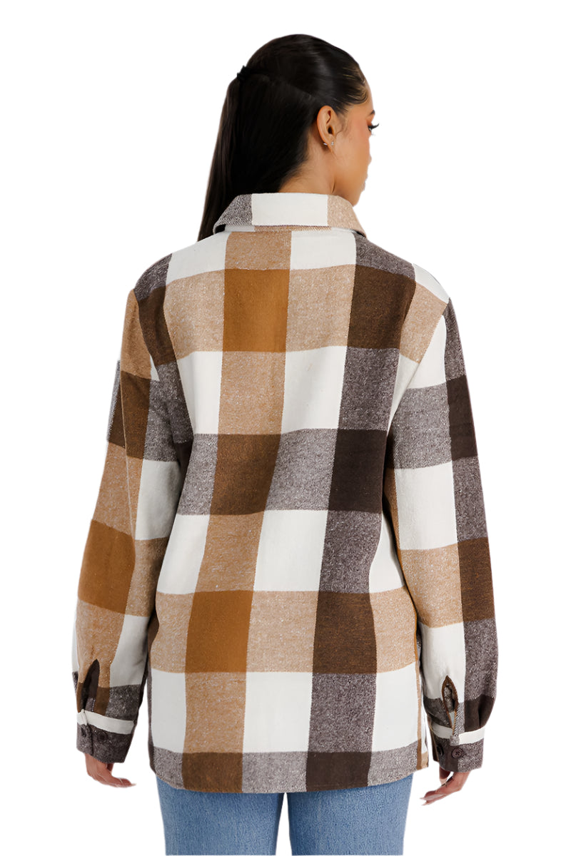 Boyfriend Oversized Soft Flannel Shacket