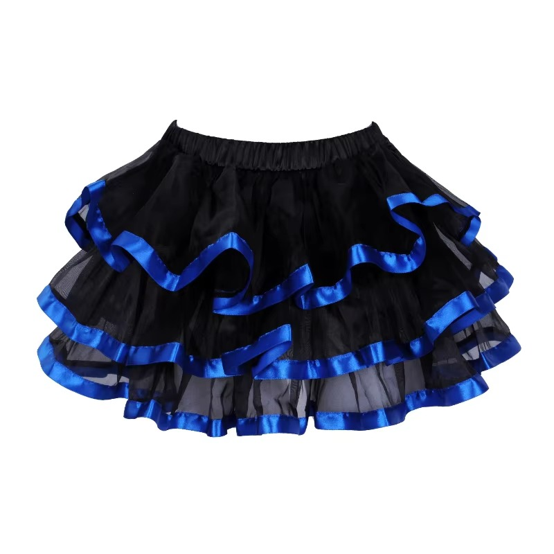 Mesh & Lace Bow Mini Tutu Skirt