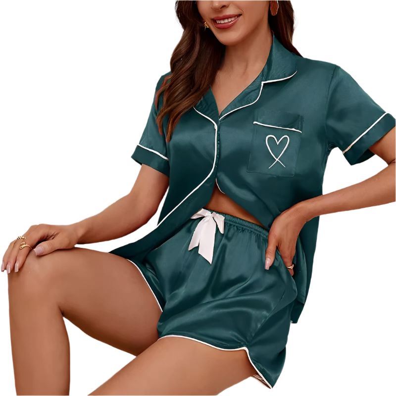 Satin Pajama Set