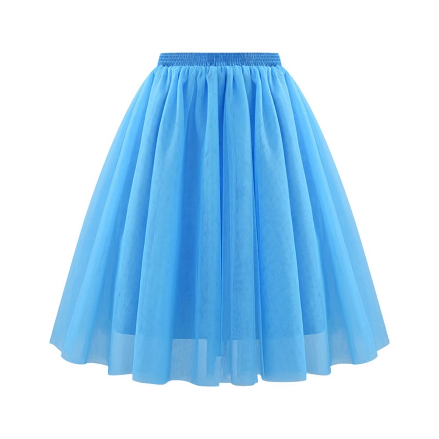 Elegant Pleated Tulle Skirt – Timeless Grace & Feminine Charm