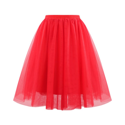 Elegant Pleated Tulle Skirt – Timeless Grace & Feminine Charm
