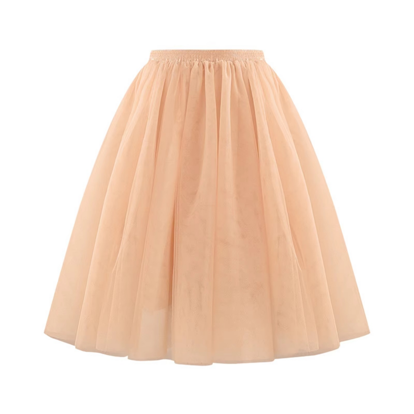 Elegant Pleated Tulle Skirt – Timeless Grace & Feminine Charm