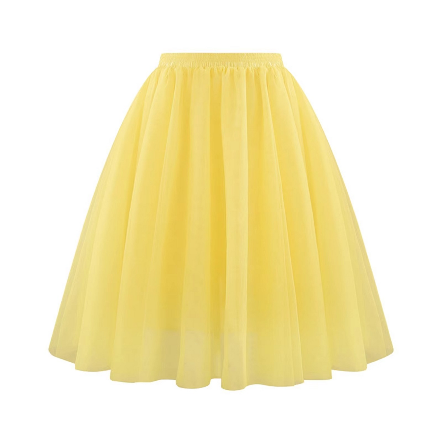 Elegant Pleated Tulle Skirt – Timeless Grace & Feminine Charm