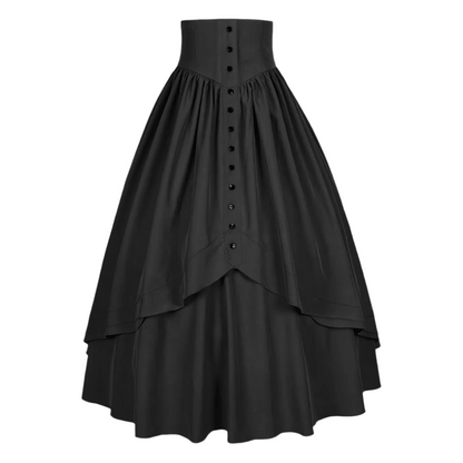 Medieval Vintage Maxi Skirt – Timeless Elegance & Steampunk Charm