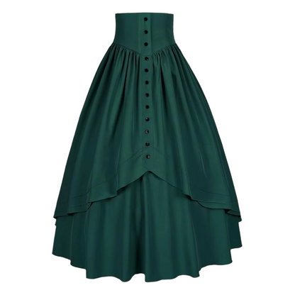 Medieval Vintage Maxi Skirt – Timeless Elegance & Steampunk Charm