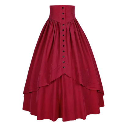Medieval Vintage Maxi Skirt – Timeless Elegance & Steampunk Charm