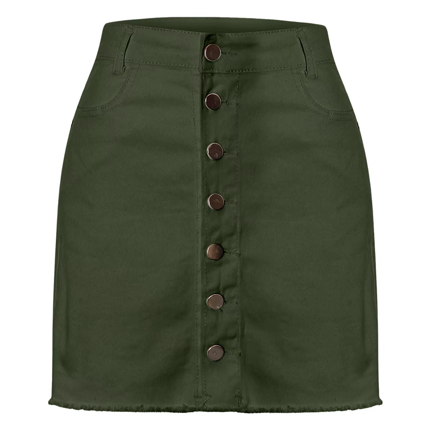 Denim Ruffle Mini Skirt – Casual Comfort & Chic Style