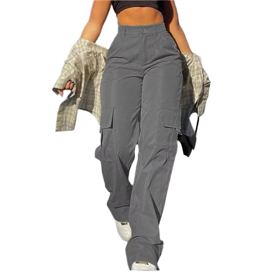 Cotton Linen Wide-Leg Trousers – Effortless Style