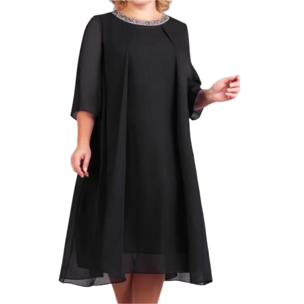 Elegant Sequin Midi Dress – Perfect for Weddings & Special Events