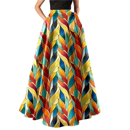 Bohemian Floral Print Maxi Dress – Effortless Elegance & Comfort