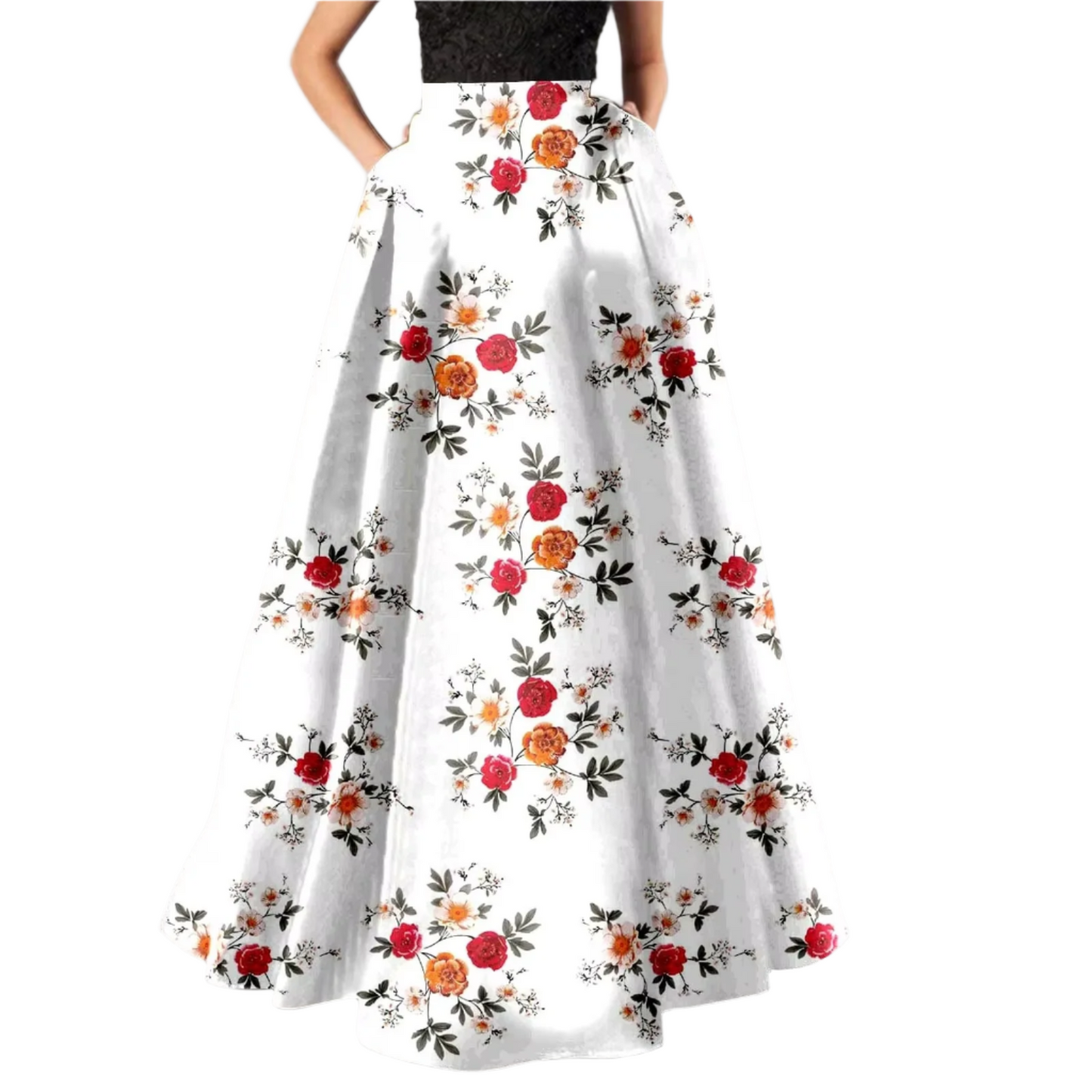 Bohemian Floral Print Maxi Dress – Effortless Elegance & Comfort