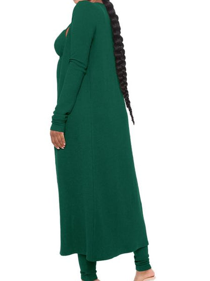 Jumpsuit  Loose Long-Sleeved