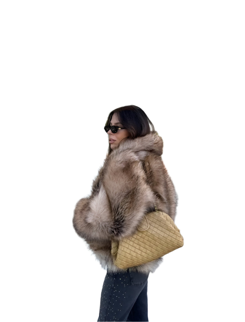 Chic Faux Fur Coat