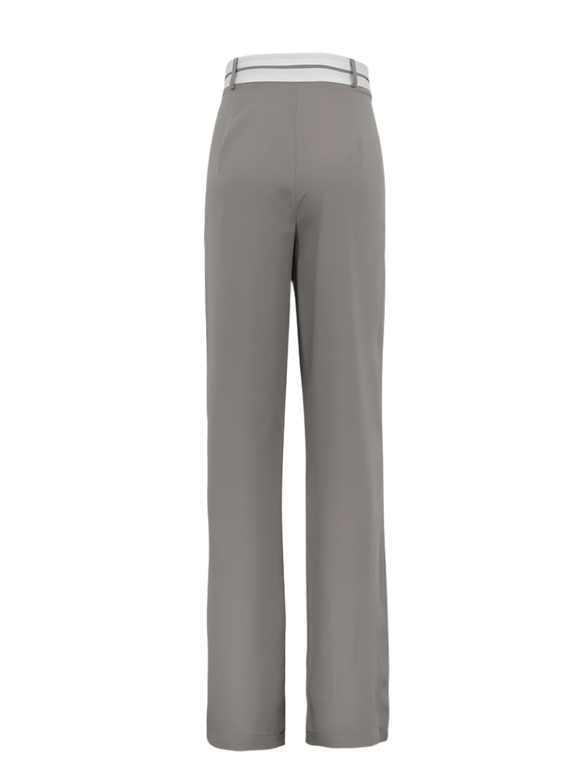 Clacive Elegant High-Waist Trousers