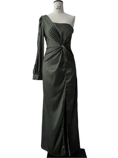 Elegant Backless Evening Dress