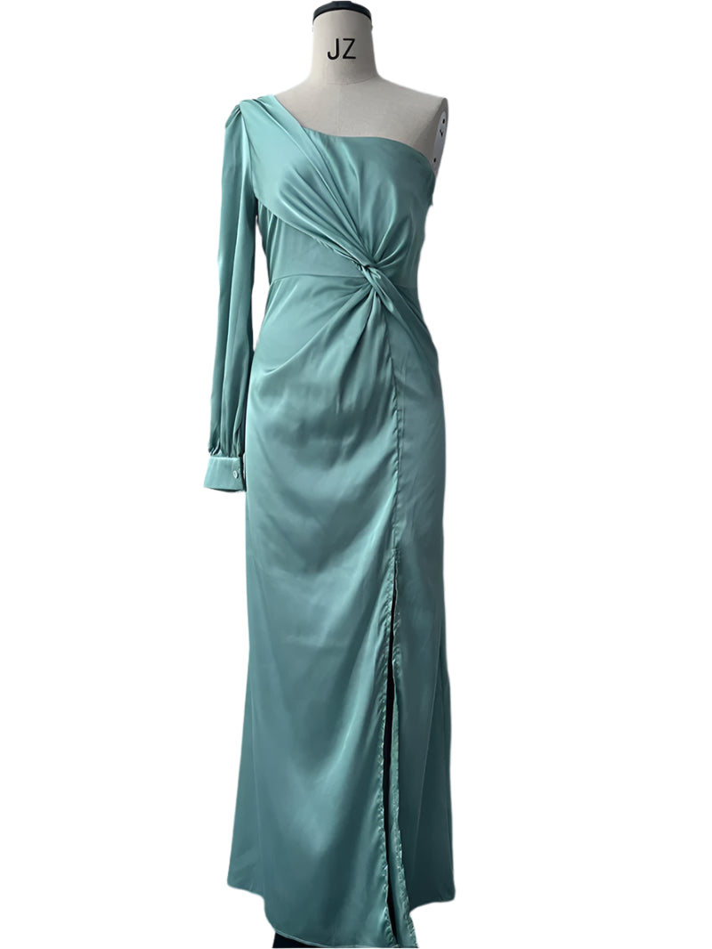 Elegant Backless Evening Dress